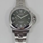 Buy Online Copy Panerai Luminor Marina PAM00111 Green Dial Stainless Steel Band Watch